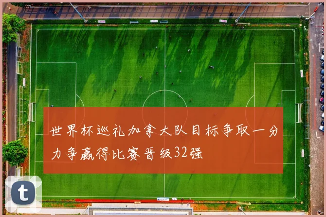 世界杯巡礼加拿大队目标争取一分力争赢得比赛晋级32强